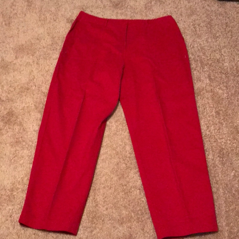 Lauren By Ralph Lauren red pants - size 18W